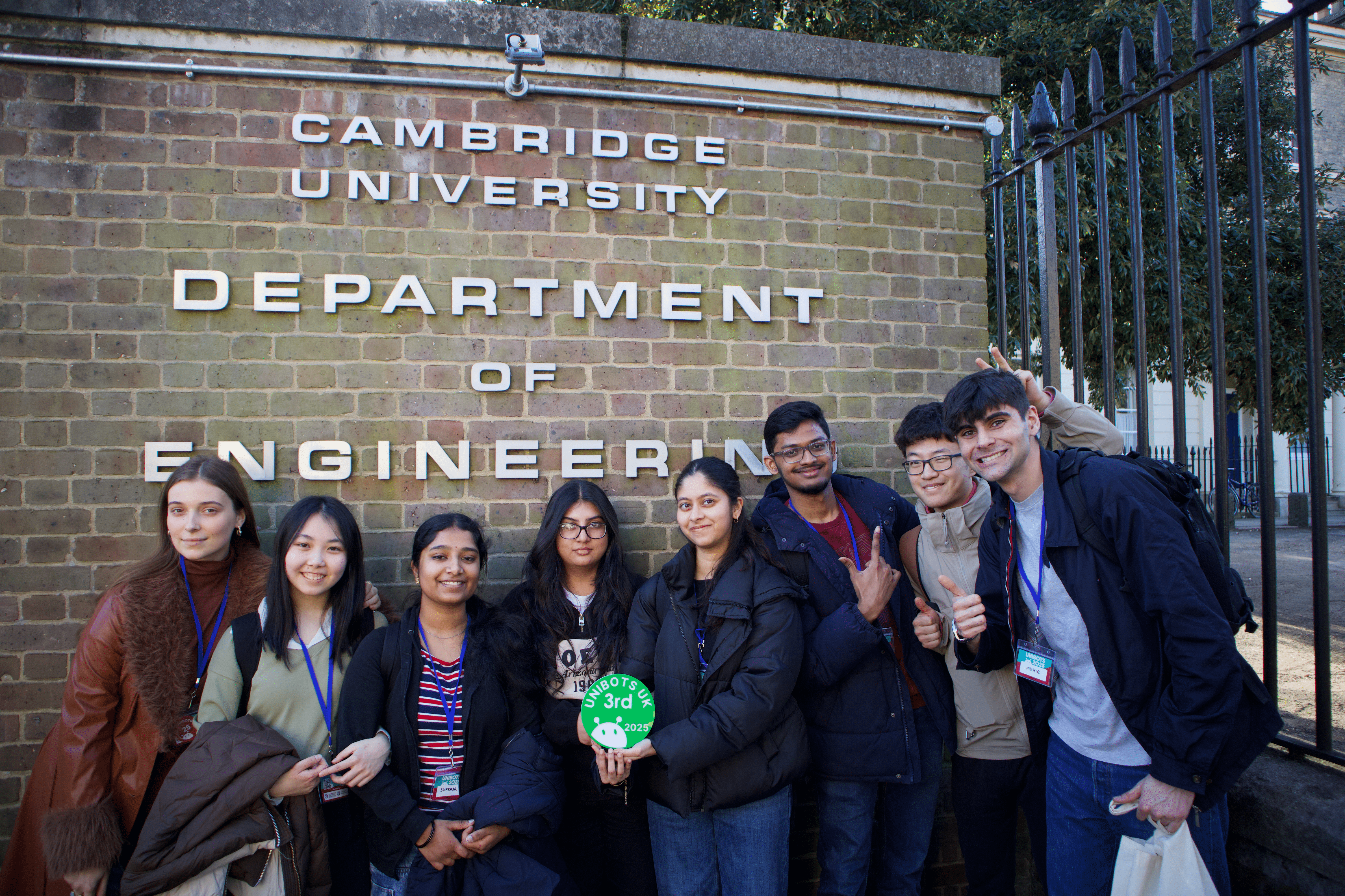 Queen Mary Electronics Society Comes Third Place at Unibots 2025